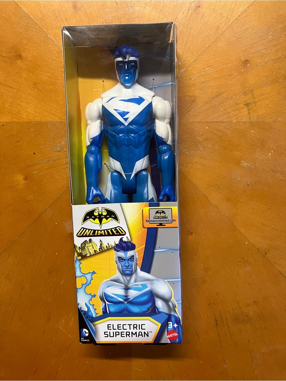 Mattel Batman Unlimited 12” Electric Superman Figure Blue Suit 2015